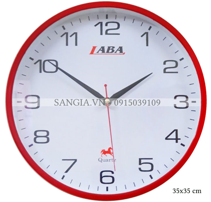 MẪU ĐỒNG HỒ TRÒN JABA 35CM TẶNG NHÂN VIÊN