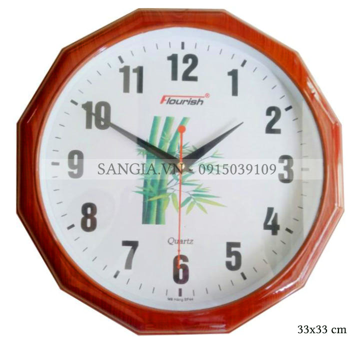 MẪU ĐỒNG HỒ ĐA GIÁC IN HÌNH THEO YÊU CẦU