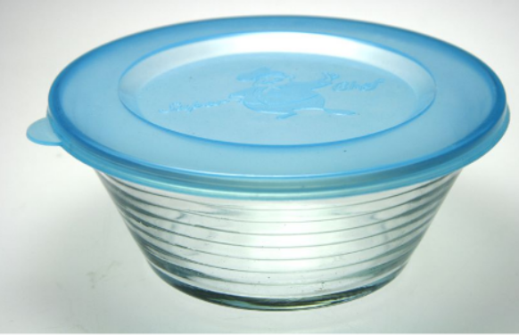 THỐ CHÉN CÓ NẮP NHỰA INDO 12,6cm