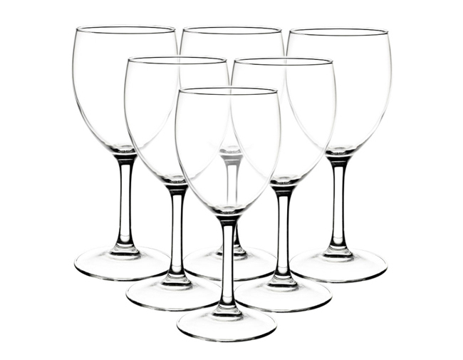 LỐ LY RƯỢU THỦY TINH LUMINARC ELEGENCE 250ML 13735