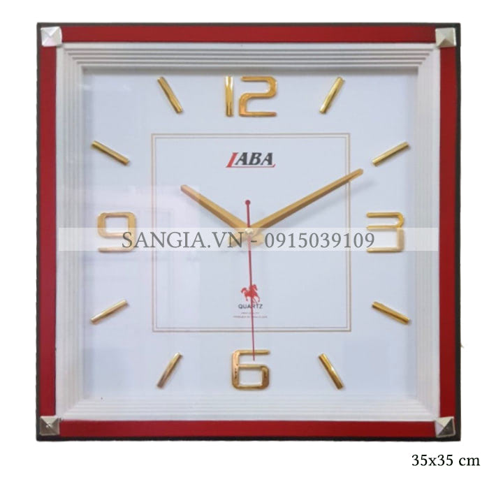 MẪU ĐỒNG HỒ VUÔNG KIM MẠ VÀNG CAO CẤP