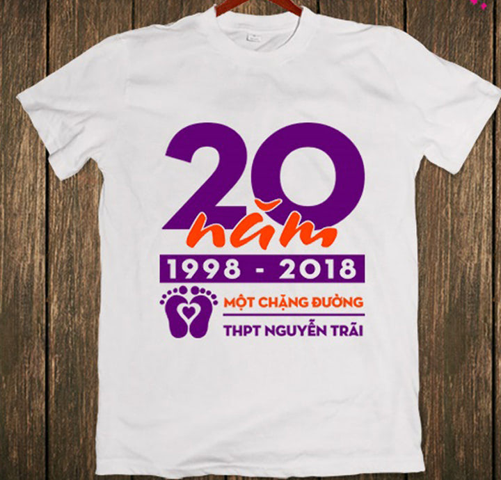 MẪU ÁO THUN IN LOGO ĐỒNG PHỤC LỚP HỌC