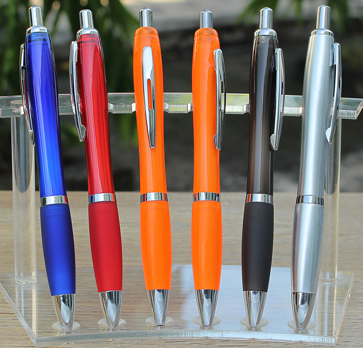 MẪU BÚT BI IN LOGO TRUNG TÂM NGOẠI NGỮ