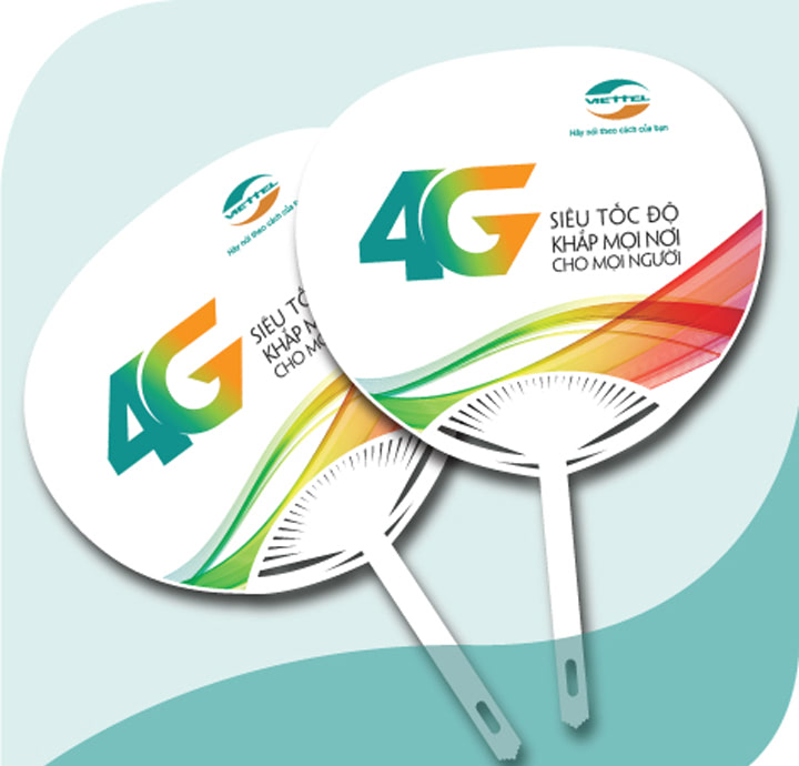 BẢNG GIÁ QUẠT NHỰA GIÁ RẺ LÀM QUÀ TẶNG QUẢNG CÁO SIÊU HIỆU QUẢ