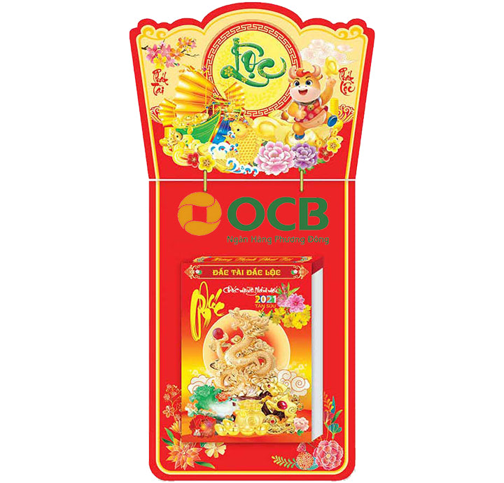 MẪU LỊCH BLOC TREO TƯỜNG IN LOGO DOANH NGHIỆP