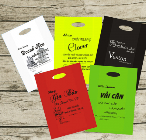 TÚI NILON IN LOGO CHUYÊN DÙNG ĐỰNG QUÀ TẶNG KHÁCH HÀNG