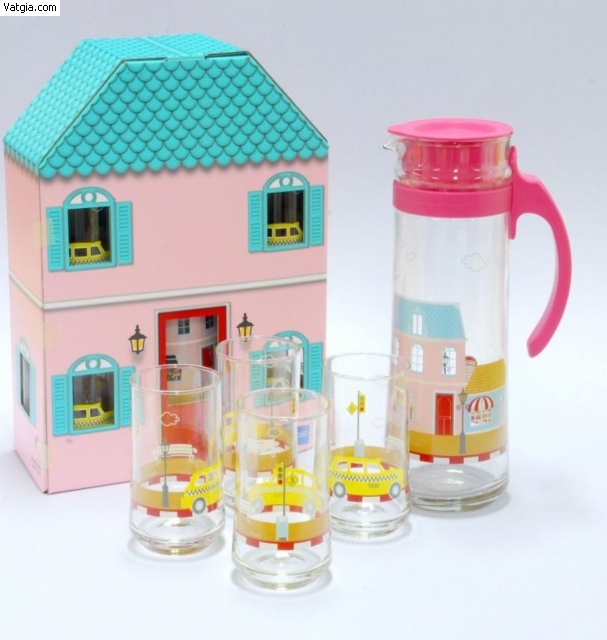 BỘ BÌNH PATIO IN NGÔI NHÀ 4 LY OCEAN