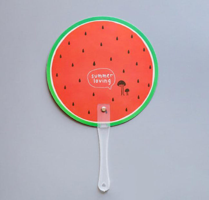 MẪU QUẠT NHỰA PP THEO THIẾT KẾ TRÁI CÂY