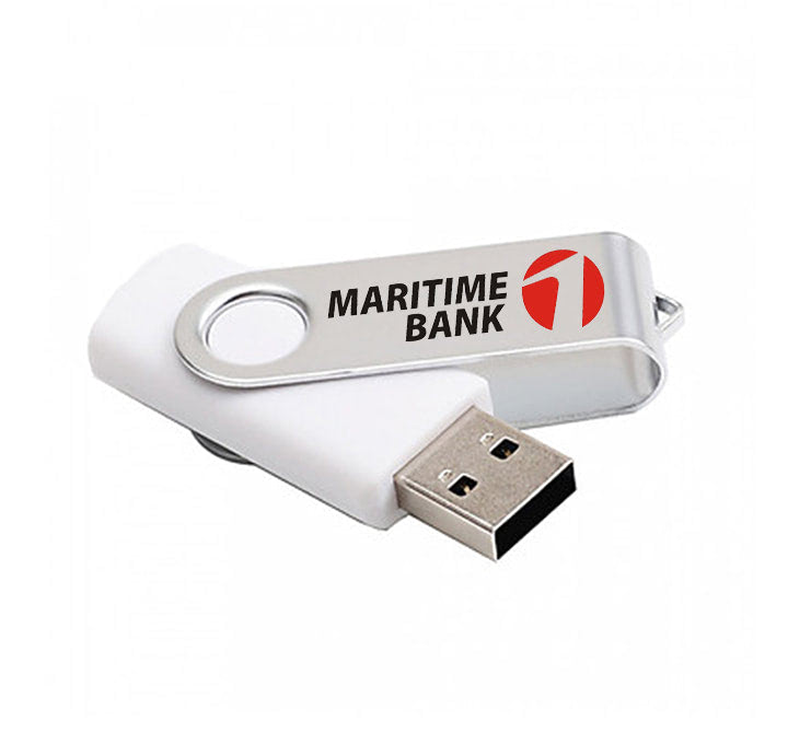 MẪU USB GIÁ RẺ LÀM QUÀ TẶNG IN LOGO MARITIME BANK