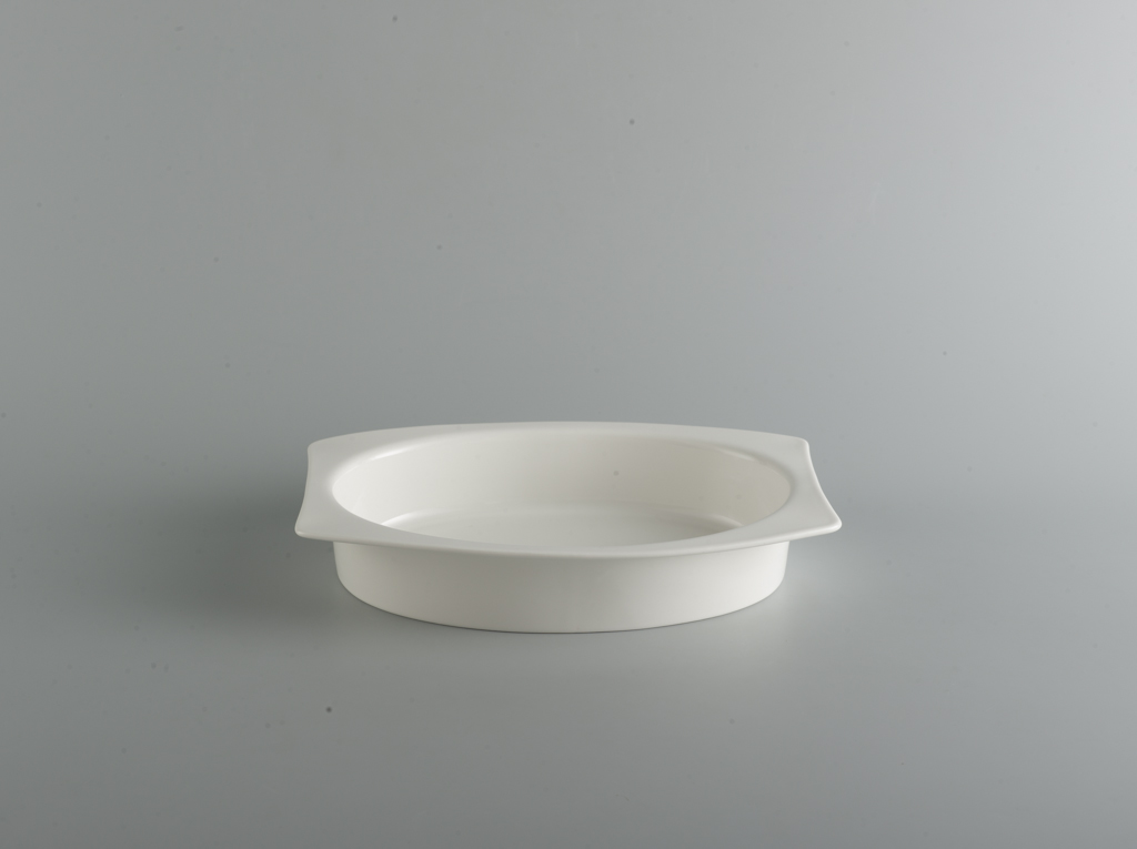 TÔ CHỮ NHẬT OVAL LÒNG 27.5 X 19cm GOURMET LY'S HORECA