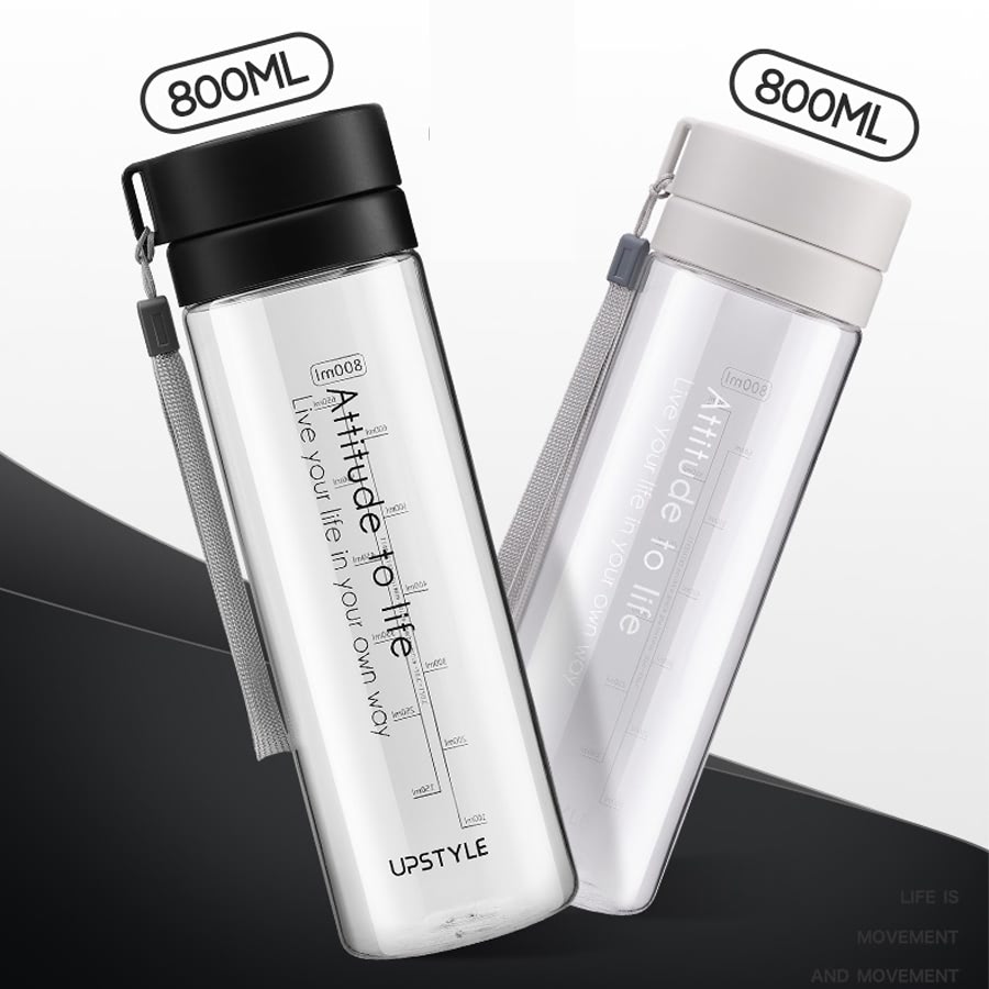 BÌNH NƯỚC THỂ THAO 800ML KIỂU DÁNG ĐƠN GIẢN GIÁ RẺ
