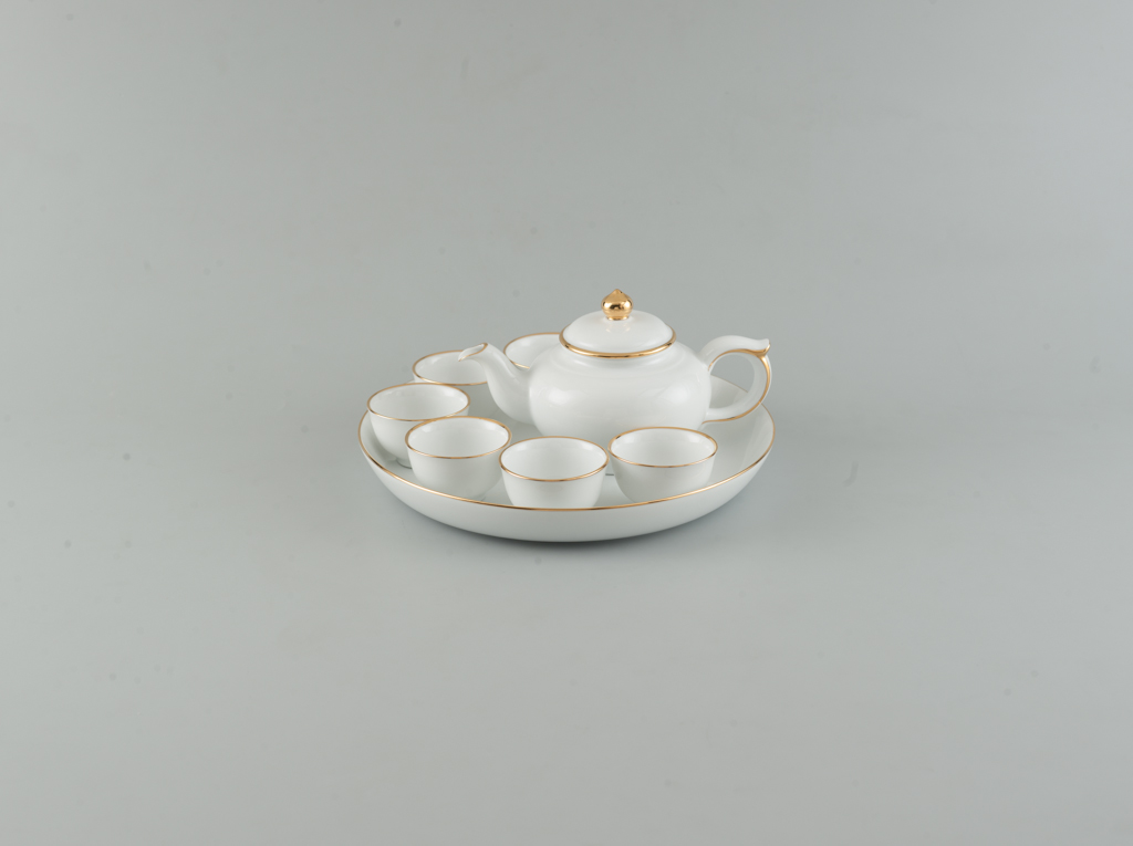 BỘ TRÀ 0.35L JASMINE CHỈ VÀNG MINH LONG