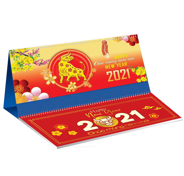 MẪU LỊCH ĐỂ BÀN IN NỘI DUNG THEO THIẾT KẾ