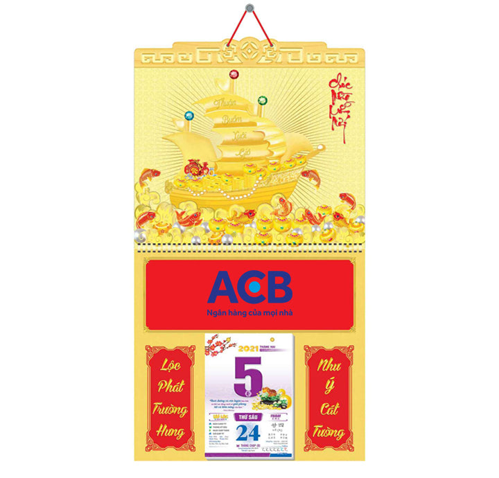 MẪU LỊCH BLOC ĐẸP GIÁ RẺ IN LOGO