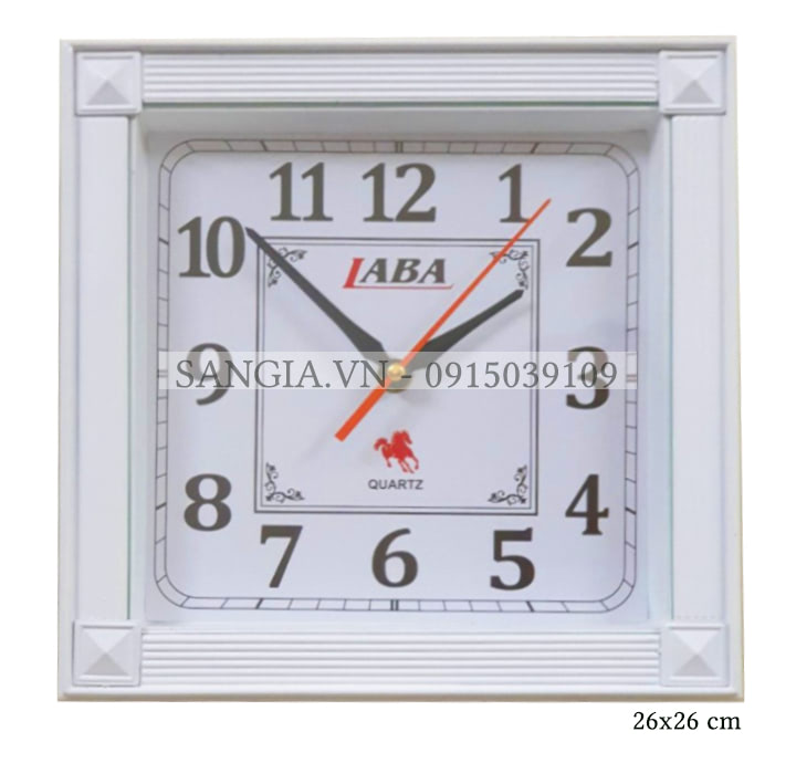 MẪU ĐỒNG HỒ VUÔNG 26CM TẶNG NHÂN VIÊN