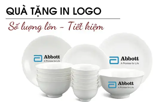 qua tang in logo trang chu