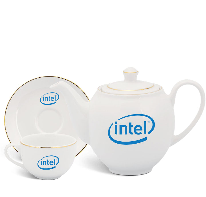 BỘ TRÀ 0.5L CAMELLIA VIỀN DÁT VÀNG 24K LÀM QUÀ VIP