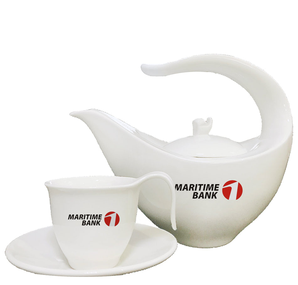 BỘ TRÀ ĐỘC ĐÁO 0.45L ANH VŨ TRẮNG NGÀ MINH LONG