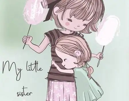 Loi chuc sinh nhat em gai bia