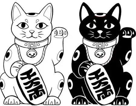 meo than tai Maneki Neko